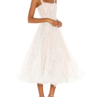 Mademoiselle Bridal Midi Dress