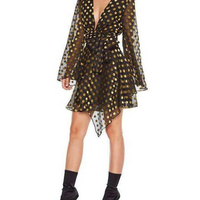 Budding Mini Dress Black