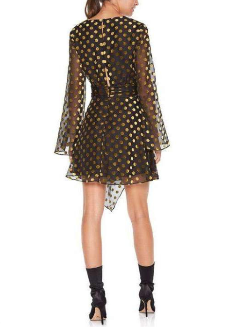 Budding Mini Dress Black