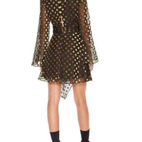 Budding Mini Dress Black