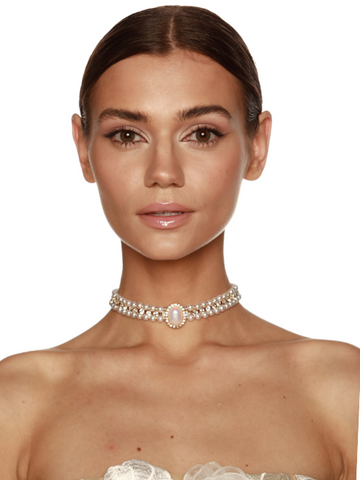 Pearl Necklace Gold