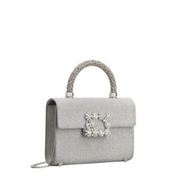 Jewel Efflorescence Mini Bag Silver