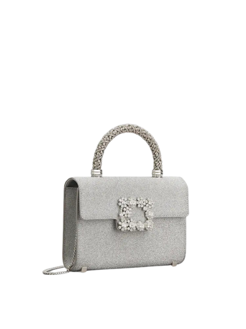 Jewel Efflorescence Mini Bag Silver