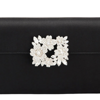Efflorescence Mini Clutch Black