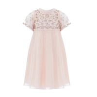 Lilybelle Sequin Kids Dress Pink
