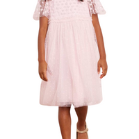 Thea Bodice Kids Dress Pink