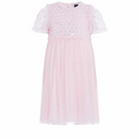 Thea Bodice Kids Dress Pink