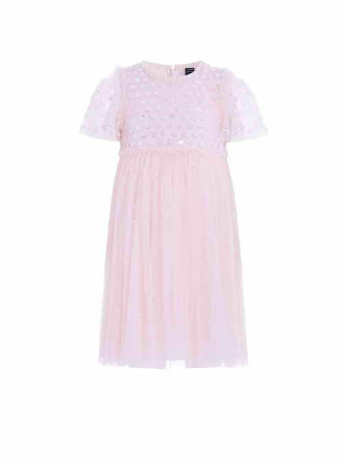 Thea Bodice Kids Dress Pink