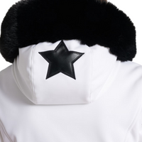 Parry Faux Border Ski Suit White