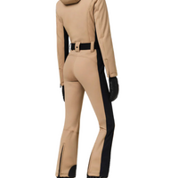 Parry Faux Border Ski Suit Khaki
