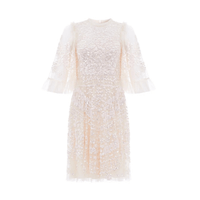 Anais Sequin Dress Champagne by Needle & Thread - Rental Hong Kong