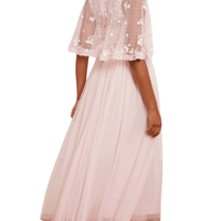 Bonnie Bow Bodice Ankle Gown by Needle & Thread - Rental Hong Kong