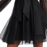 Bow Tulle Mini Dress Black by Zimmermann - Rental Hong Kong