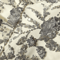 CHAMPAGNE SEQUINNED MIDI DRESS Silver by Self Portrait - Rental Hong Kong