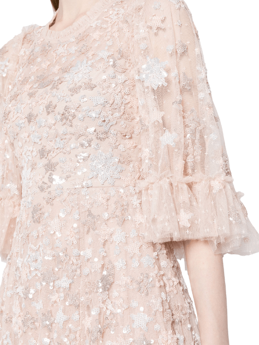 Constellation Gloss Ankle Gown by Needle & Thread - Rental Hong Kong