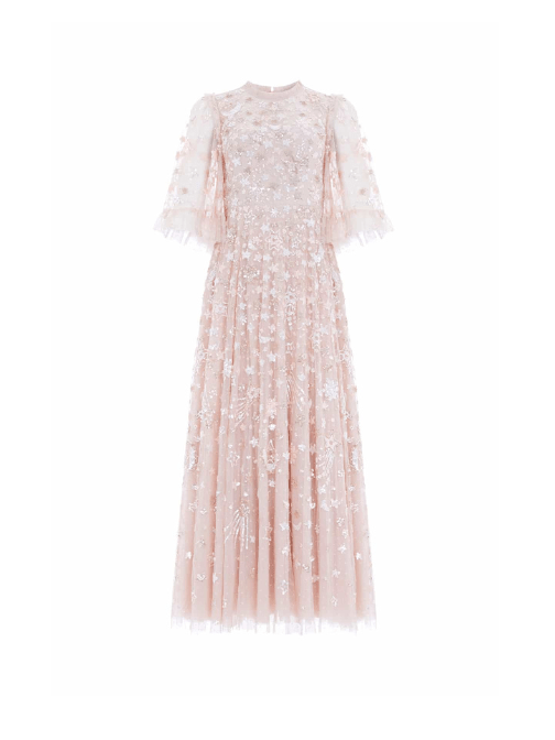 Constellation Gloss Ankle Gown by Needle & Thread - Rental Hong Kong