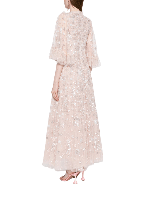 Constellation Gloss Ankle Gown by Needle & Thread - Rental Hong Kong