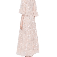 Constellation Gloss Ankle Gown by Needle & Thread - Rental Hong Kong