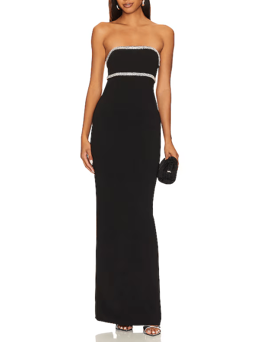 Cosette Gown Black by Lovers and Friends - Rental Hong Kong