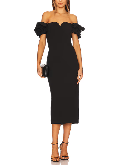 Creole Dress Black by Elliatt - Rental Hong Kong