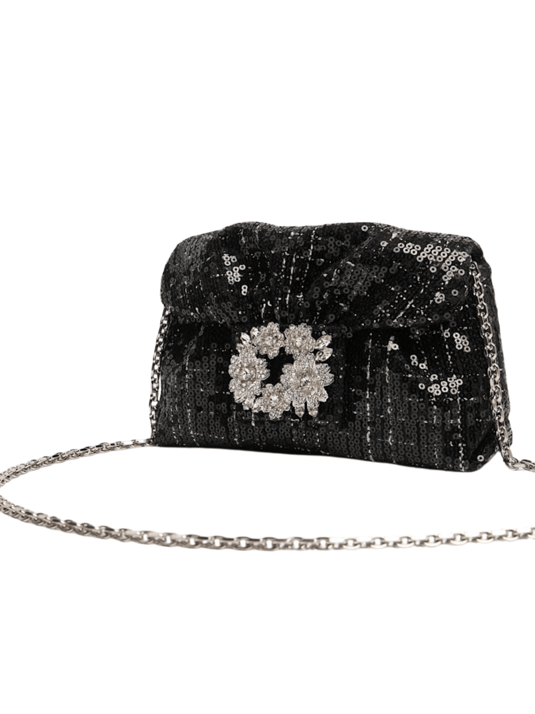 Efflorescence Micro Clutch in Tweed by Roger Vivier - Rental Hong Kong