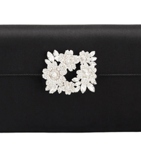 Efflorescence Mini Clutch Black by Roger Vivier - Rental Hong Kong