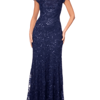 Evenings Sequin Lace Overlay Gown by Xscape - Rental Hong Kong