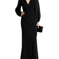 Gigi Embellished Crepe - Paneled Organza Gown by Sachin & Babi - Rental Hong Kong