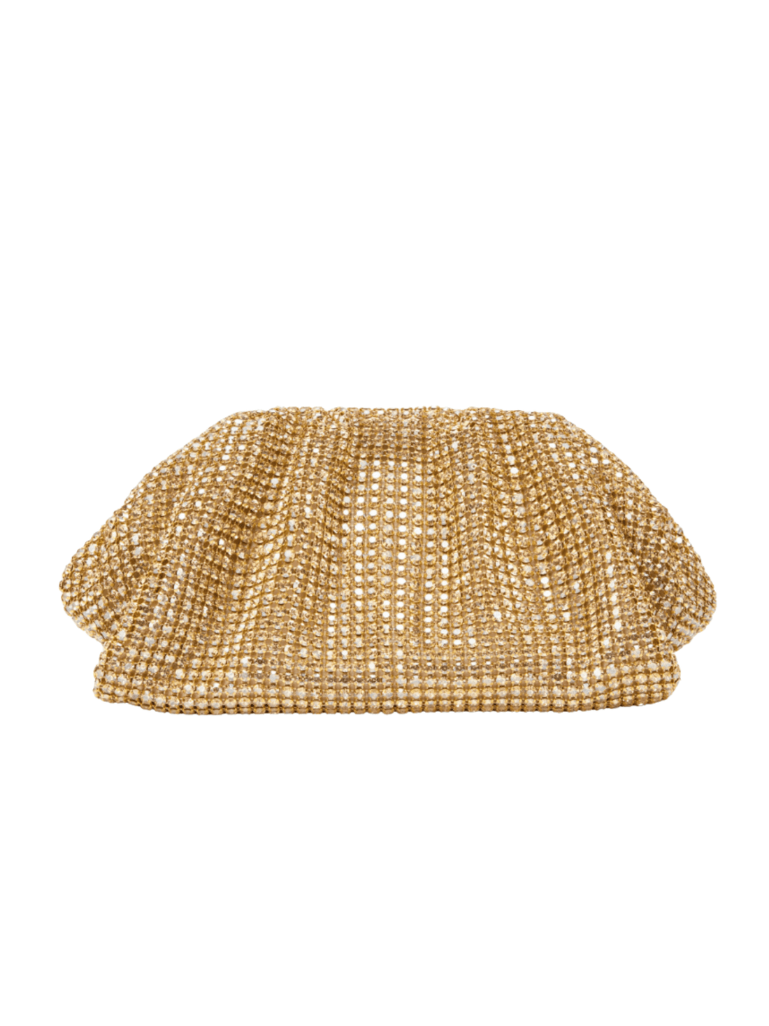 Gold Chainmail Clutch Bag by Self Portrait - Rental Hong Kong