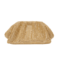 Gold Chainmail Clutch Bag by Self Portrait - Rental Hong Kong