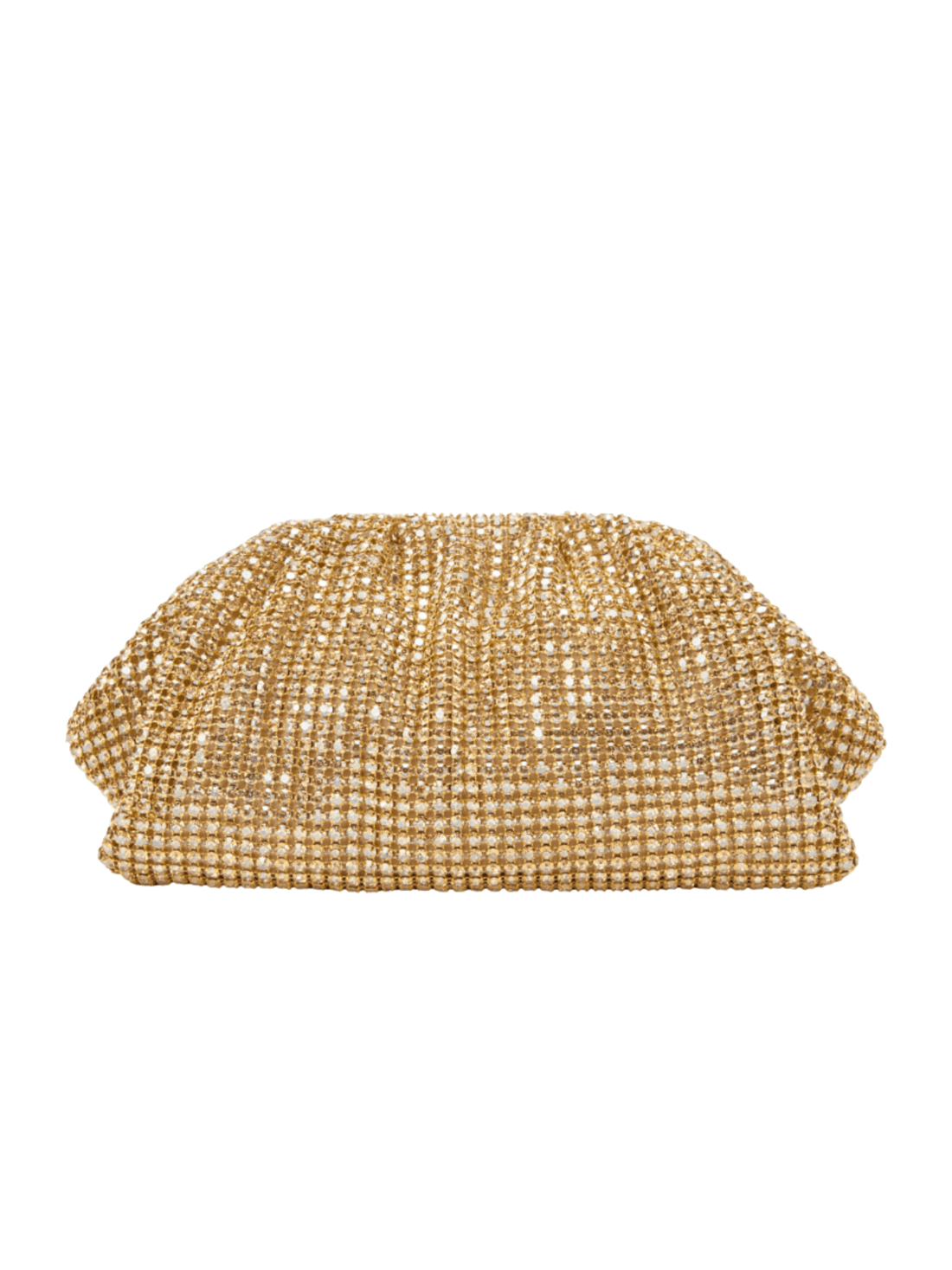 Gold Chainmail Clutch Bag by Self Portrait - Rental Hong Kong