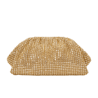 Gold Chainmail Clutch Bag by Self Portrait - Rental Hong Kong