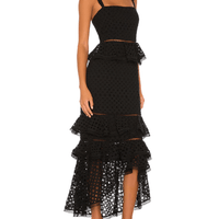 Haze Midi Dress Black by NBD - Rental Hong Kong