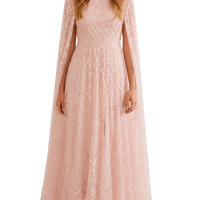 Heart Lattice Ankle Gown by Needle & Thread - Rental Hong Kong