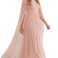Heart Lattice Ankle Gown by Needle & Thread - Rental Hong Kong