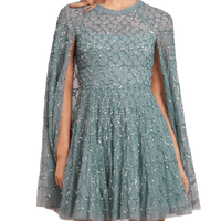 Heart Lattice Micro Mini Dress by Needle & Thread - Rental Hong Kong