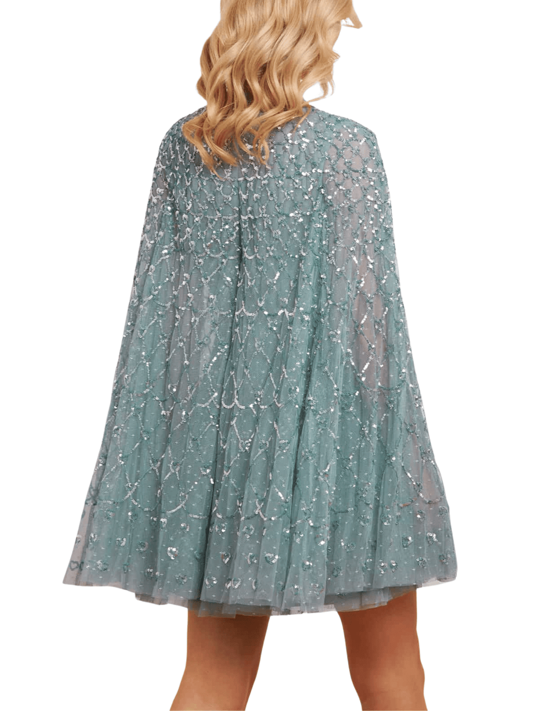 Heart Lattice Micro Mini Dress by Needle & Thread - Rental Hong Kong