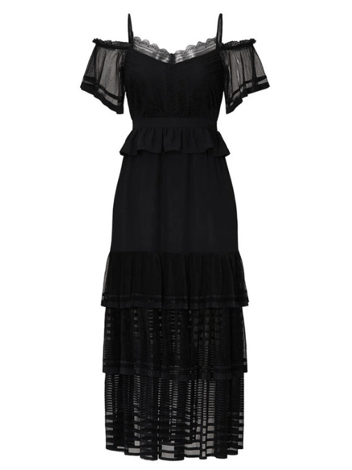 Inferno Dress Black by Three Floor - Rental Hong Kong