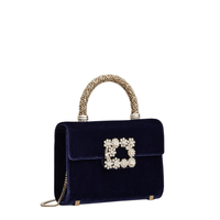 Jewel Efflorescence Mini Bag in velvet by Roger Vivier - Rental Hong Kong