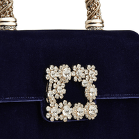 Jewel Efflorescence Mini Bag in velvet by Roger Vivier - Rental Hong Kong