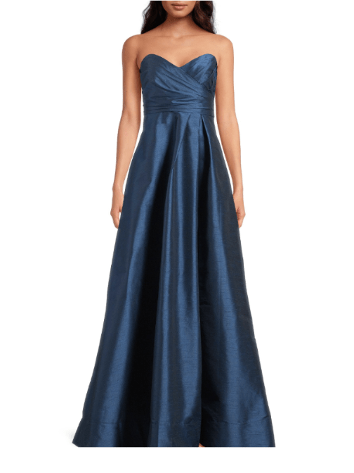 Kayla Strapless Gown Blue by Likely - Rental Hong Kong