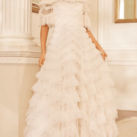 Lana Off - Shoulder Gown by Needle & Thread - Rental Hong Kong