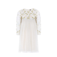 Lena Bodice Kids Dress Champagne by Needle & Thread - Rental Hong Kong