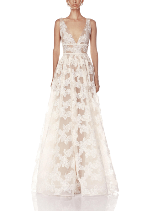 Lily Blanc Gown White by Bronx and Banco - Rental Hong Kong