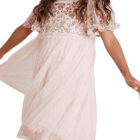 Lilybelle Sequin Kids Dress Pink by Needle & Thread - Rental Hong Kong