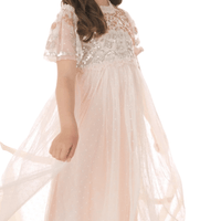 Lilybelle Sequin Kids Dress Pink by Needle & Thread - Rental Hong Kong