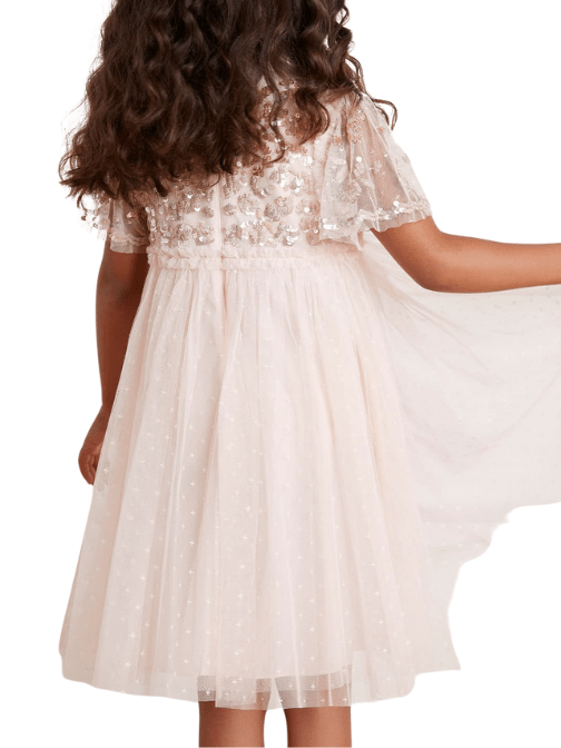 Lilybelle Sequin Kids Dress Pink by Needle & Thread - Rental Hong Kong