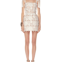 Maia Sleeveless White Mini Dress White by Bronx and Banco - Rental Hong Kong