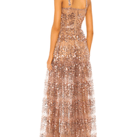 Midnight Gold Gown by Bronx and Banco - Rental Hong Kong