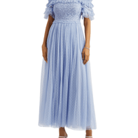 Midsummer Floral - Embroidered Tulle Gown by Needle & Thread - Rental Hong Kong